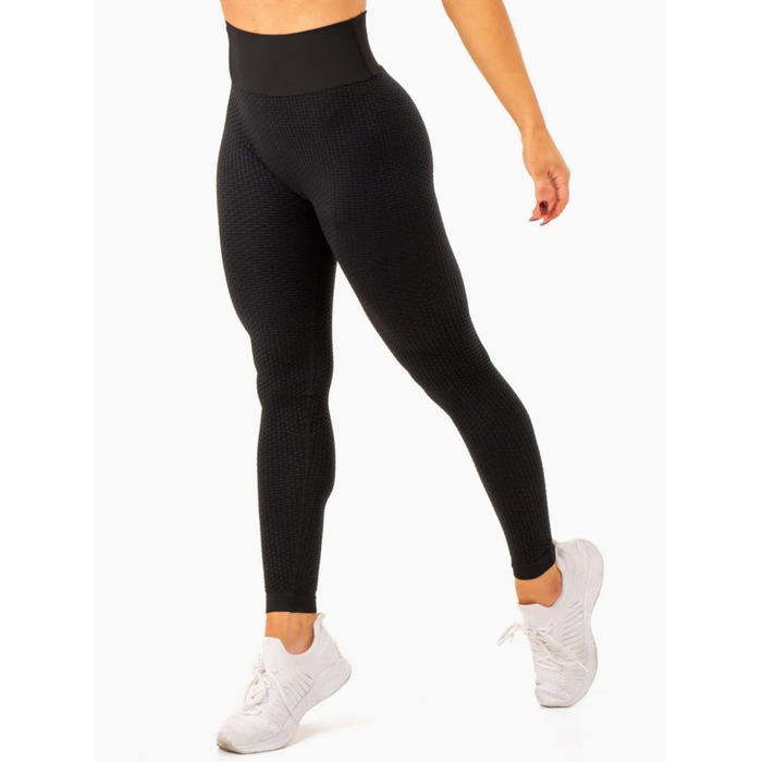 Леггинсы Ryderwear Honeycomb Scrunch Seamless Leggings - Black