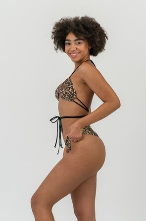 Купальный лиф Nebbia MACEIÓ bikini top Leopard Brown 757