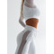 ЛЕГІНСИ WHITE LEGGINGS WITH TULE