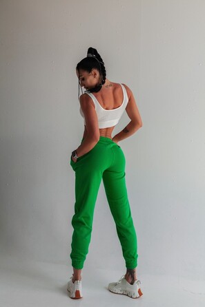 Топ спортивный Fitzona Victory белый эластичный