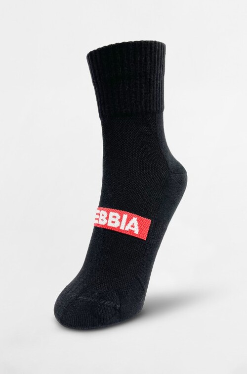 Шкарпетки NEBBIA 'EXTRA MILE” crew socks Black 103