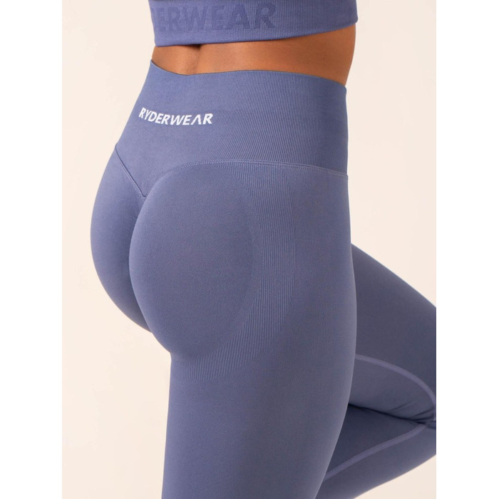 Легінси Ryderwear Lift BBL Scrunch Seamless Leggings - Denim Blue