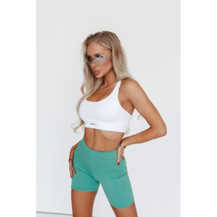 Велосипедки High Waisted Biker Shorts ELITE Green 467