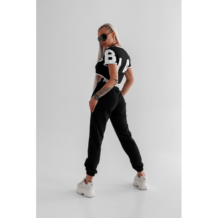 Штани Nebbia Fitness Sweatpants MUSCLE MOMMY Black 623