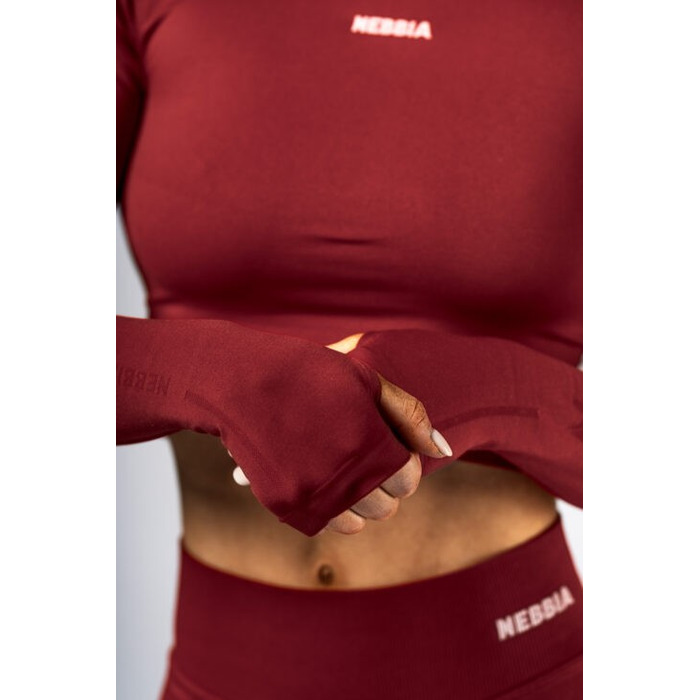 Топ Nebbia Seamless Long-Sleeve Top POWER Red 892