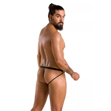 Труси чоловічі Passion 034 SLIP OPEN LUKE black L/XL