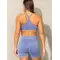 Топ Ryderwear Stonewash Seamless Sports Bra - Denim Blue Stonewash