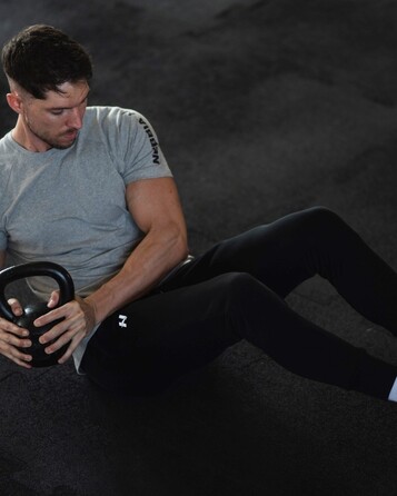 Штани Slim sweatpants with side pockets 'Reset” 321 Black