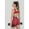 Топ Nebbia Crop tank top ROUGH GIRL Red 617