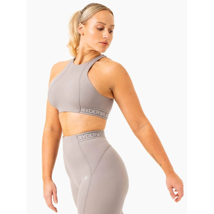 Топ Level Up High Impact Sports Bra - Steel Grey