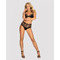 Комплект Obsessive Sharlotte 2-pcs set black S/M