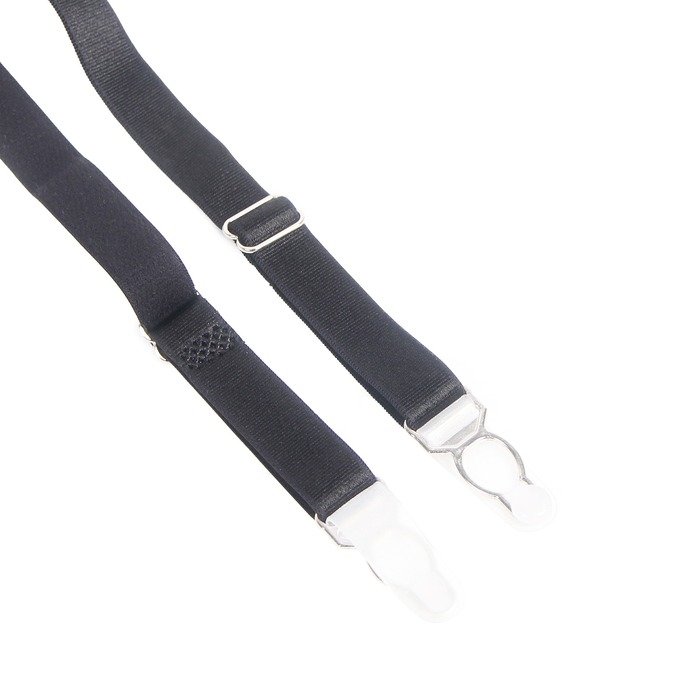 Чоловічий мереживний пояс з підв'язками Star Night чорний, XL