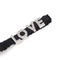 Мереживні трусики Star Night зі стразами LOVE, чорні, XL