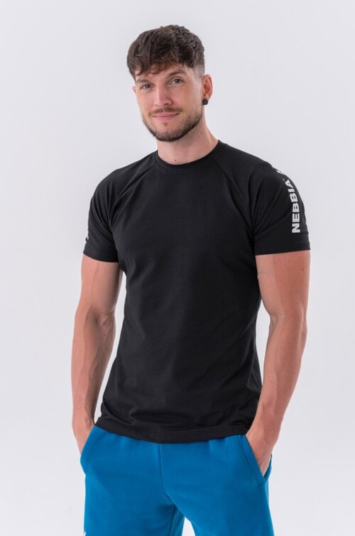 Футболка Nebbia Sporty Fit T-shirt 'Essentials” Black 326