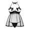 Бебідол Obsessive Delishya babydoll black S / M