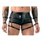 Чоловічі труси з фіксаторами на руки Sven Joy Ment Mens Pants, чорний, S