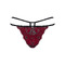 Трусики Obsessive Sugestina Bordeaux-Black L/XL