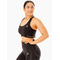 Топ Sculpt Seamless Racer Back Sports Bra - Black Marl