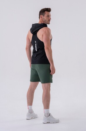 Шорти Relaxed-fit Shorts with Side Pockets DARK GREEN 319
