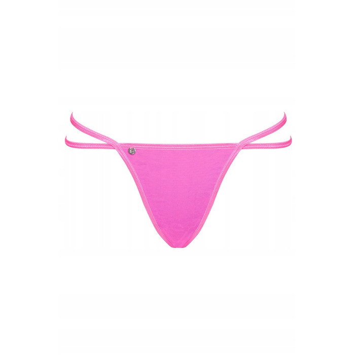 Сексуальні стрінги з ланцюжком Obsessive Chainty thong pink L/XL