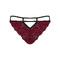 Трусики Obsessive Sugestina Bordeaux-Black L/XL