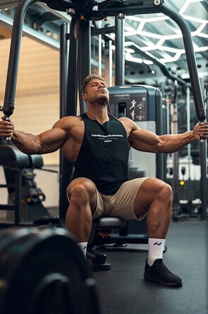 Майка Nebbia Gym Tank Top FLEXIN' Black 360