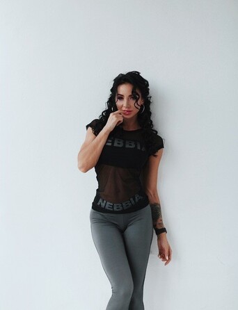 Футболка Nebbia Flash-Mesh T-Shirt 665 Black