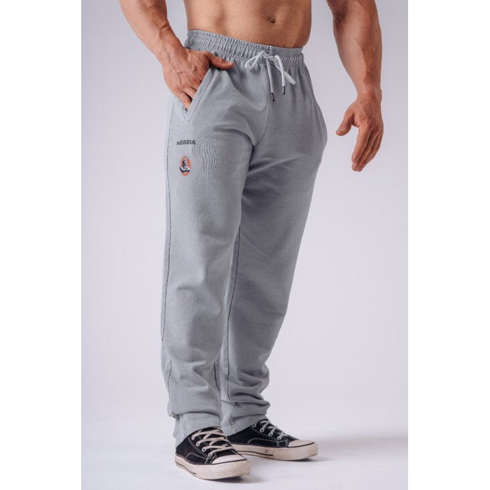 Штани NEBBIA x Olympia Classic Sweatpants Light Grey 955