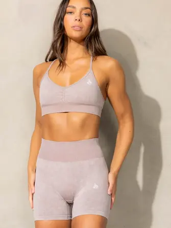 Топ Ryderwear Stonewash Seamless Sports Bra - Fawn Stonewash