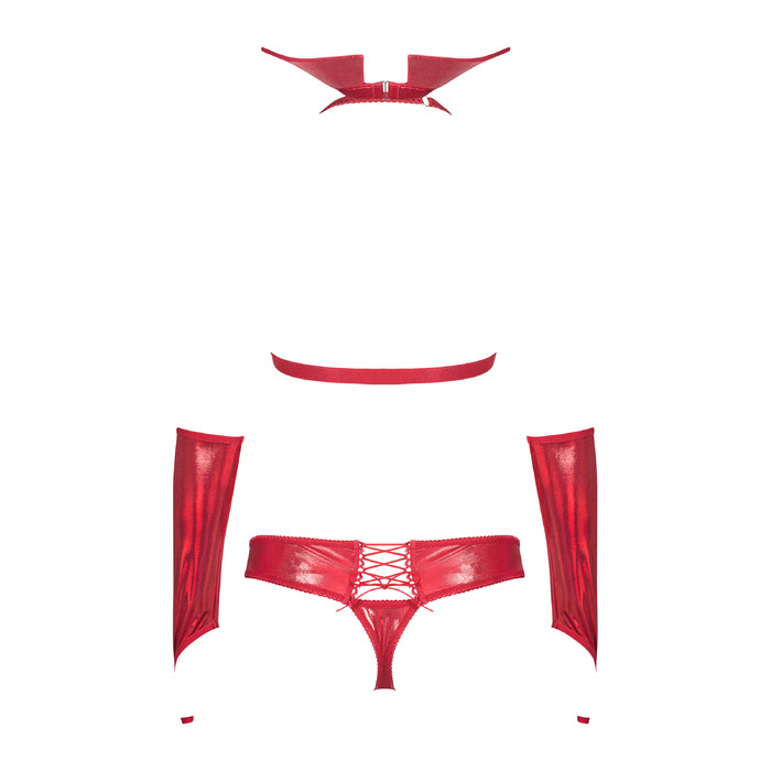 Ігровий Костюм Вампірші Obsessive Vampines Red S / M