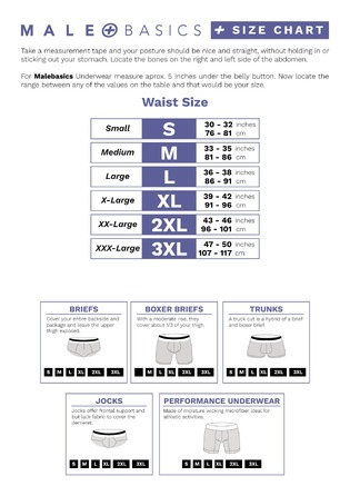 Трусы мужские с разными картинками MaleBasics цветные, М