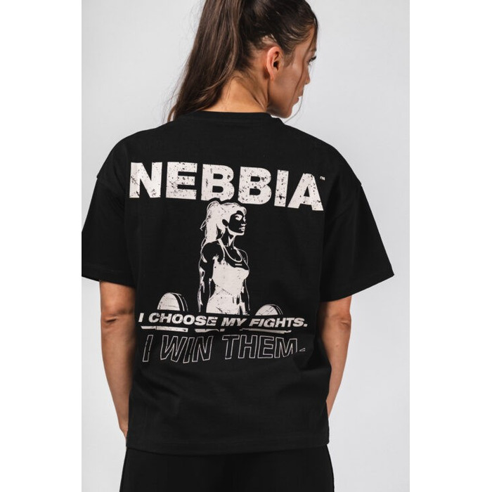 Футболка Nebbia Oversized Tee RESET Black 491