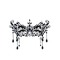 Маскарадна наклейка з коштовностями Leg Avenue Masquerade face jewels sticker O/S
