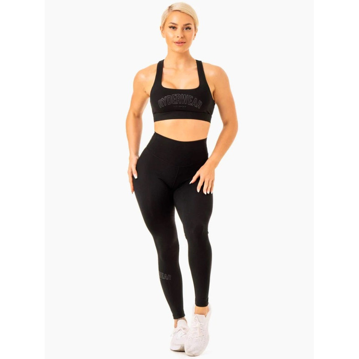 Топ Knockout Racer Back Sports Bra - Black