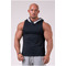 Майка с капюшоном NEBBIA NO EXCUSES Tank Top with a Hoodie 173 black