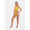 КУПАЛЬНІ Nebbia ТРУСИКИ HIGH CUT V-SHAPE BIKINI BOTTOM GREEN 456 Yellow
