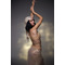 Глянцевые шорты Veil с эффектом обертки (Wrap) для Pole Dance, High Heels и сценических выступлений — золотые