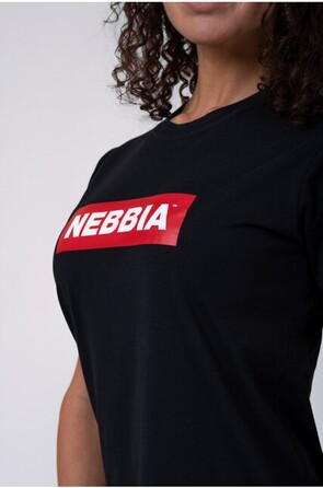 ФУТБОЛКА NEBBIA WOMEN'S T-SHIRT BLACK 592