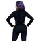 Комбінезон скелет із квітковим принтом Leg Avenue Floral skeleton catsuit S