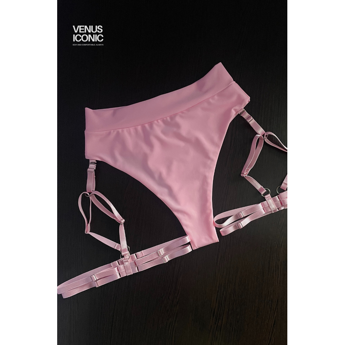 Шорти для танців Venus Iconic SERENA з гартерами, висока посадка