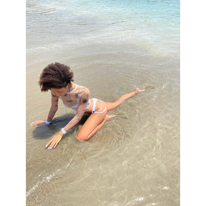 Купальник String-P & Рашгард (3 предмета)