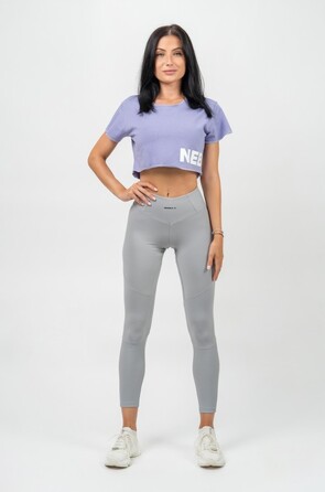 Топ Nebbia Oversized Crop Top Powerhouse Light Purple 279
