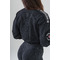 Бомбер Nebbia Washed Bomber Jacket with Contrast Lining LEGEND Black 784