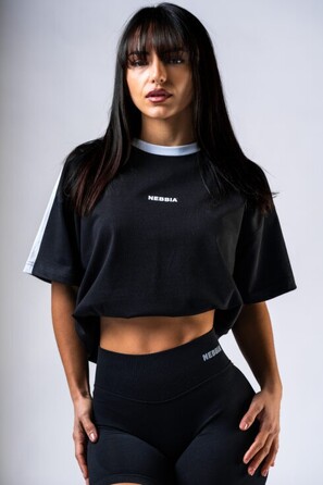 Футболка Nebbia Relaxed Tee POWER Black 894