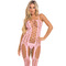 Комбінезон FAKE NEWS BODYSTOCKING PINK, OS