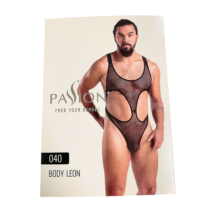 Мужское эротическое белье Passion LEON 040 черное, L/XL