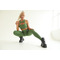 ТОП GREEN TOP WITH CUTOUT ON FRONT