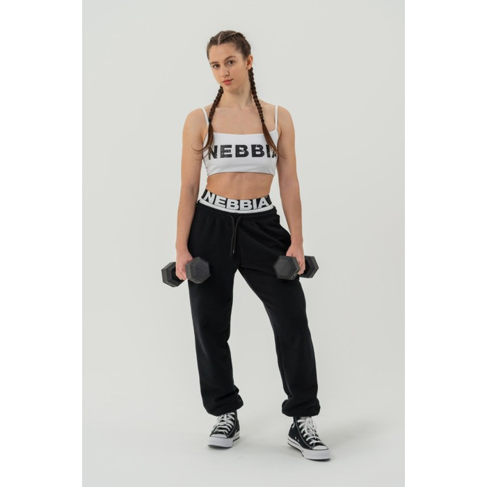 Штани Nebbia Fitness Sweatpants MUSCLE MOMMY Black 623