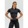 Футболка Nebbia Women's Compression Zipper Shirt INTENSE Ultimate Gold 831