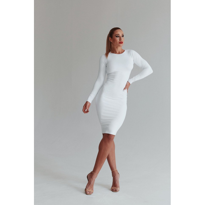 Плаття Fitzona PLAIN WHITE MID DRESS